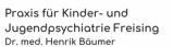 Logo Facharzt für Kinder- und Jugendpsychiatrie, Kinderpsychiater : Dr. med. Henrik Bäumer, Praxis für Kinder- und Jugendpsychiatrie und Psychotherapie Freising, , München